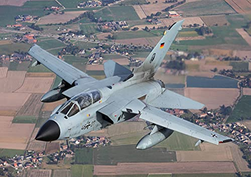 CALVENDO Poster 84,1 x 59,4 cm Querformat German Air Force - Panavia Tornado, Poster DIN A1 quer| Bilder, Kunstdruck, Wandbild, Wanddeko, Prints ohne Rahmen