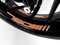 BIKE-label Felgenbettaufkleber orange kompatibel für KTM 790 Duke/Adventure X790078VA