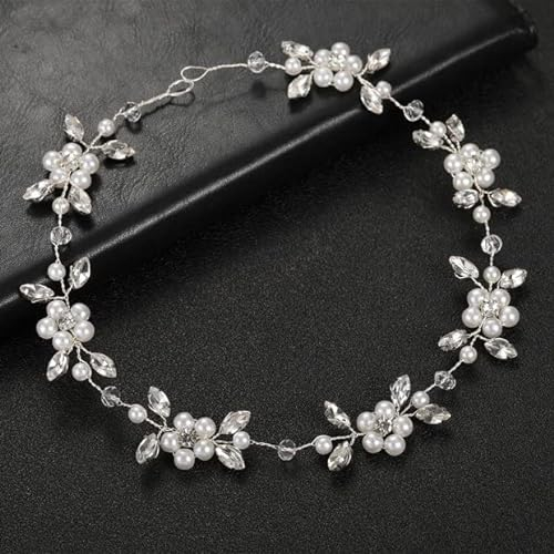 Haarschmuck Kommunion Mädchen, Blumenkranz Haare Kinder Taufe Deko Mädchen Haarschmuck Kinder Blumenkranz Haarreif Kommunion