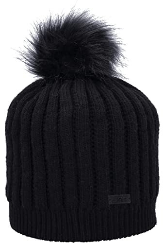 CMP Damen Knitted Mütze, Nero, ONE Size