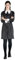 Ciao- Wednesday Addams dress costume disguise fancy dress girl official Wednesday (Size S)