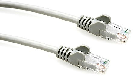 RGB Networks Ltd 5-Pack 0.3m RJ45 Cat 6 Ethernet Patch LAN Network Cable grey
