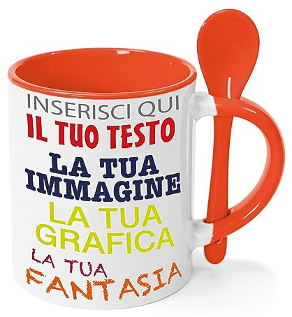 Gruppo Veneziano - tazza in ceramica personalizzata - personalizza la tua tazza con testi , loghi , grafiche , immagini e tanto altro - ideale per regalo e altro - 100% Made in Italy.