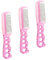 Toyvian 3st Kamm Puppenkämme Puppe Drahtbürste Puppenhaarbürsten-Set Neckender Puppe Drahthaarbürste Haarkämme Aus Metall Haar Drahtbürste Puppenbürste Stahl Suite Kleinkind Perücke