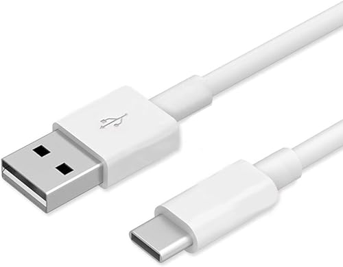Câble USB 3.1 de type C pour Samsung Galaxy A16 A26 A56 A55 A35 A15 A05 A54 A34 A14 A53 A33 A13 A04s A52 A51 S23 S24 S25 Ultra 5G S22 S21. S20 FE Câble de données type C pour ordinateur PC Blanc