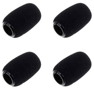 Snap-fit Microphone Windscreen Foam for Shure Instrument & Gooseneck Microphone,Sponge Windshield Cover