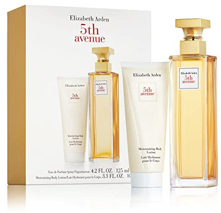 Elizabeth Arden - 5th Avenue, Geschenkset für Frauen: Eau de Parfum: Eau de Parfum 125 ml, Körpercreme 100 ml, Geschenkbox für Frauen