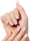 Kiiwah 48 Stück Press on Nails Kurze Eckig, Rosa Künstliche Nägel zum Aufkleben, Nägeltips Kurze, Falsche Nagelspitzen