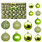 Weihnachtskugeln Christbaumkugeln 100 Stück Ø 3/4/6cm Kunststoff Weihnachtsbaumschmuck Christbaumschmuck Anhänger Weihnachtsbaumkugeln für Weihnachtsbaum Deko Weihnachtsdeko Christmas Decorations