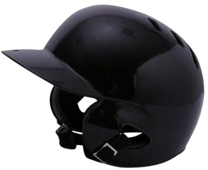 harayaa Baseball Helm für Kinder mit Doppelohr für Softball Und Sportaktivitäten, Schwarz