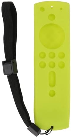 Mipcase Silikon Fernbedienungshülle mit Aufhängeseil Kompatibel mit Fire Tv Stab 4k rutschfest Schützend Angenehmes Silikonmaterial Praktische Tv Controller Abdeckung Zufälliger Stil