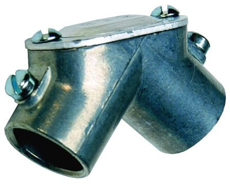 Sigma Electric, 1 Count (Pack of 1), Gray Sigma Engineered Solutions ProConnex 49561 EMT Pull Elbow 1/2-Inch Conduit Fitting, 1-Pack