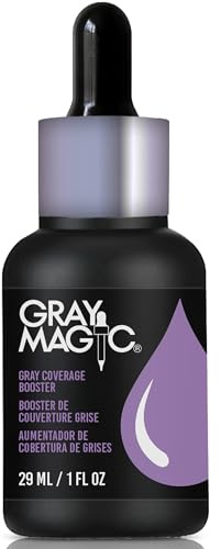 Ardell Gray Magic Color Additive for Hair Dye - Anti-Fade Gray Hair Coverage Booster Drops, Long-Lasting Hair Color Enhancer, 1 oz