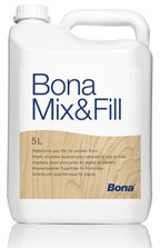 Bona Fugenkittlösung 5l - Acryl, Polyurethan - Fugenfüller - Geruchsarm - schnell trocknend - Antikorrosiv - Nicht Feuergefährlich