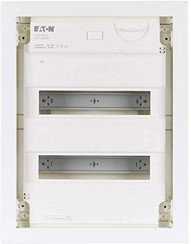 Eaton 178808 Hohlwand-Kleinverteiler, 2-reihig, Stahlblechtür flach