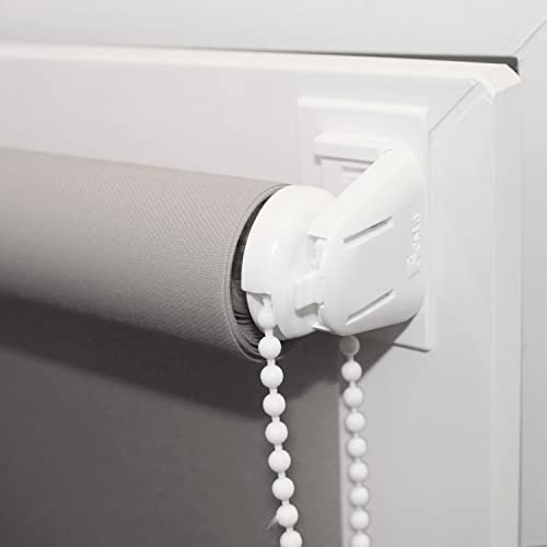 MADECOSTORE 2 Fixations Autocollantes pour Store Enrouleur sans percer - E11 Blanc