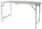 Spetebo XXL Alu Klapptisch 120x60 cm - höhenverstellbar - Campingtisch Garten Tisch