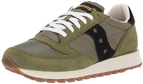 Saucony Jazz Original Vintage, Sneaker Uomo, Verde Nero, 43 EU