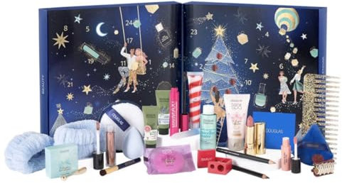 Douglas Adventskalender 2024 Beauty Würfel -EXKLUSIV EDITION- Frauen Mädchen Kosmetik Advent Kalender Wert 140€ Pflege Adventkalender Damen Frau