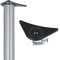 Gedotec Pied de Meuble en métal Pied de Table réglable Pied de Table Simple Aspect INOX cylindrique - H1712 | Hauteur 710 mm | Pied Ø 60 mm | 1 Pièce