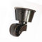 Vogueing Tool Rotelle girevoli in ottone massiccio con attacco a vite, stile vintage antico, 1 pezzo, universali, per mobili e divani e sedie