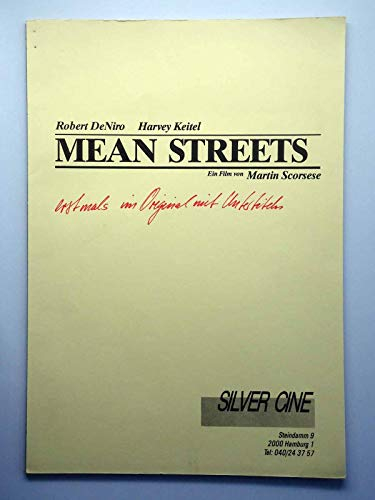 Mean Streets - Martin Scorsese - Robert De Niro - Harvey Keitel - Presseheft