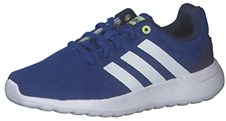 adidas Lite Racer CLN 2.0 Running Shoe, Team Royal Blue/Cloud White/Dark Blue, 36 2/3 EU