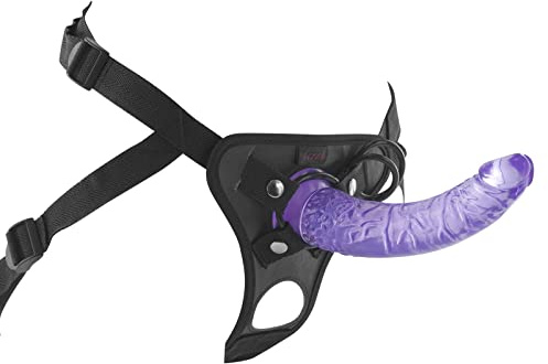 Dildo Strap-On Con Per Lesbiche, Strap On-Harness Dildo Realistico Erotico Sex Toys Donne Masturbatore per Adulto