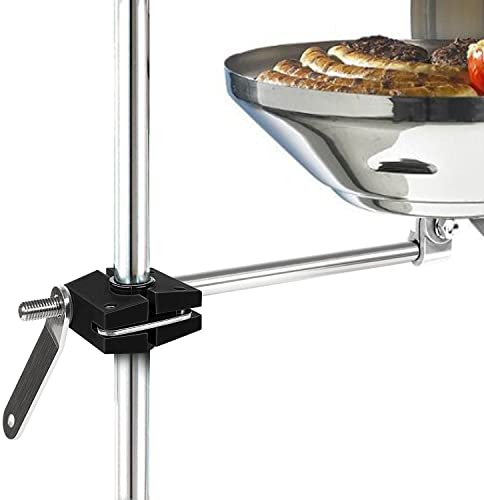 Rundes Schienengrill-Montagezubehör-Set für Standardschienen von 2,2 cm oder 2,5 cm, kompatibel mit allen Magma Marine Kugelgrill A10-080