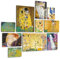 Giallobus - Satz von 10 mehrteiligen Gemälden - Gustav Klimt - Klimt 1 - MDF-Holz - - 2 x 42x29,7cm - 4 x 29,7x21cm - 4 x 21x14,85cm - - Fertig zum Aufhängen – Gemälde