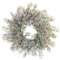 CREATIV green Zypressen-Beeren-Kranz 58cm I Weihnachtskranz mit naturgetreuen Beeren & Nadeln I hochwertige Weihnachtskranz Deko mit Frost I Türschmuck Weihnachten ideal als Indoor Weihnachtsdeko