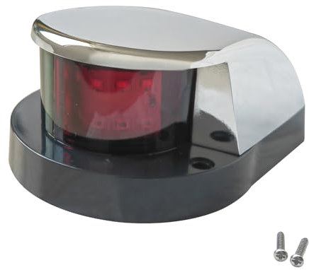 KYYET Boat Bow Navigation Lights, 12V Marine LED Port Starboar Navigation Light Ideal for Skeeter Yacht Pontoon,Skiff,Speedboat,Sailboats
