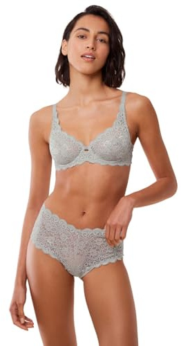 Triumph Damen BH Amourette W, mit Bügel, ohne Polsterung, Verstellbare Träger, 90E, Silent Grey