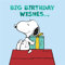 Cards Hallmark Peanuts Snoopy Birthday Big Birthday Wishes...
