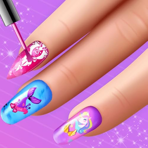 Nail Art - Acrylic Nails with Nail Salon 3D