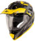 Integralhelm Enduro Kappa genehmigt Farbe Schwarz Gelb Titan mit doppeltem Visier Kappa KV30R Grau (XL)
