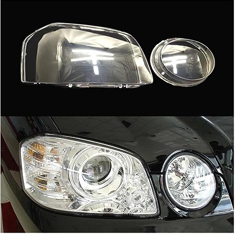 ANRAM Auto Scheinwerfer Maske Für Kia Optima 2005 2006,Auto Front Scheinwerfer Shell Abdeckung Transparent Lampenschirm Autoteile,B-Right
