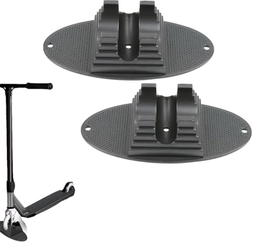 2 Stücke Stunt Scooter Ständer, Universal Scooter Stand, Passend für Pro Scooter Extra Stabiler Ständer, für Pro Stunt Scooter/Trick Roller für Kinder/Freestyle Roller/ 95 mm bis 125 mm Rädernn