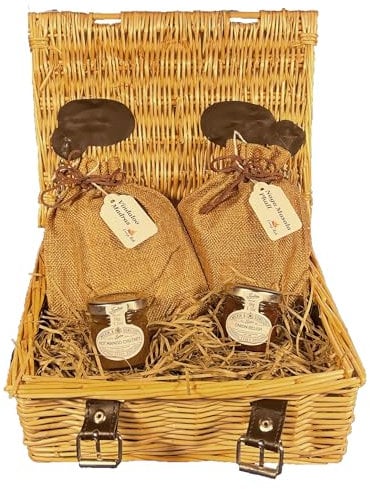 Curry Gift Set Hamper, Indian - Pack of 4 Curry Kits, Curry Gift Set, Spice Mixes (Hot)
