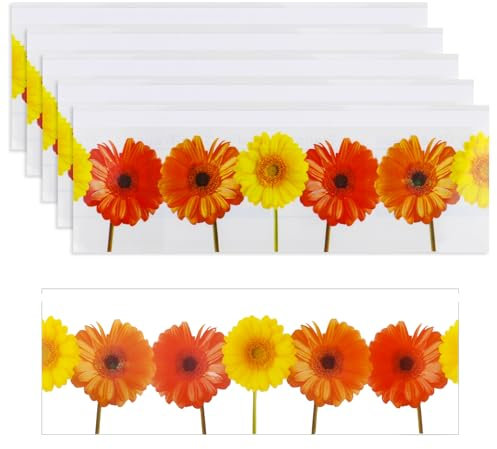 30 Stück Fenster Fliegenfalle für Innenbereich Blumendesign Fliegenfänger Fenster,Fenster Fliegenfallen Kleber Klebrige Fenster Insektenfalle für den Innenbereich Mehrweg, wasserdicht (Color-1)