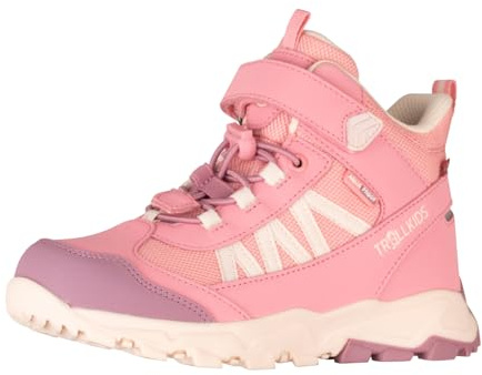 Trollkids Kids Tronfjell Hiker Mid 34, Peony Rose