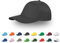 pubblienne 10 Cappellini Personalizzati Logo, Immagine e Testo - Cappello 100% Cotone - Cappello Uomo e Donna Visiera Baseball - Stampa Foto, Gadget Personalizzabili (IT, Testo, Taglia Unica, Nero)