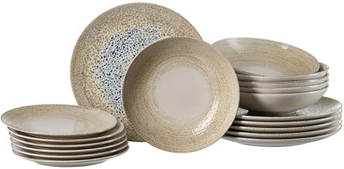 Tafeservice Rimini Sand, 18-teilig