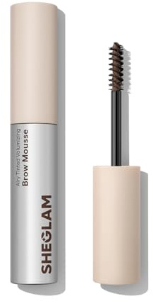 SHEGLAM Airy Tinted Volumizing Brow Mousse Eyebrow Cream Gel Highly Pigmented Shaping Filling Water Removal-Chocolate