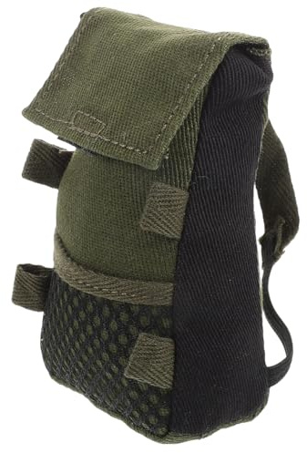 NOLITOY Puppenrucksack 1/6 Miniatur Rucksack FüR Sammelfiguren Und Puppen ZubehöR Sporttasche FüR Rollenspiele Und Miniaturszenen 4.1 X 2.2 X 1.2 Zoll