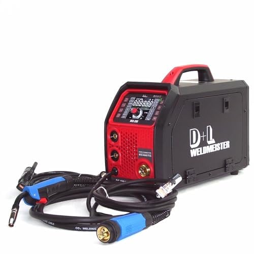5in1 Schutzgasschweißgerät 200A LCD Mig/Mag Wig E-Hand Schweißgerät 13958 AWZ