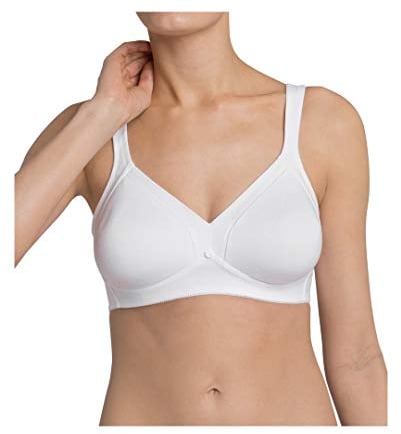 Triumph Womens Cotton Shaper N Bra, White, 40DD UK