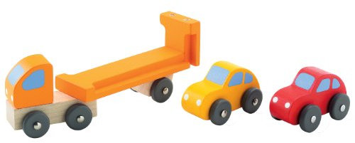 Sevi - 82127 - Modelleisenbahn - LKW Anhänger mit Autos