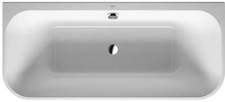 Duravit happy d.2 - Badewanne 1800 x 800 mm Wandrock