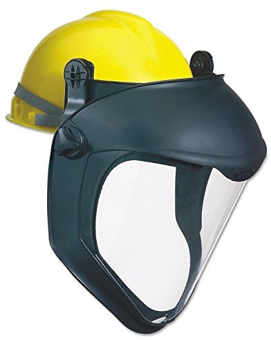 Uvex von Honeywell S8505 Bionic Face Shield mit Hard Hat Adapter, transparent/schwarz